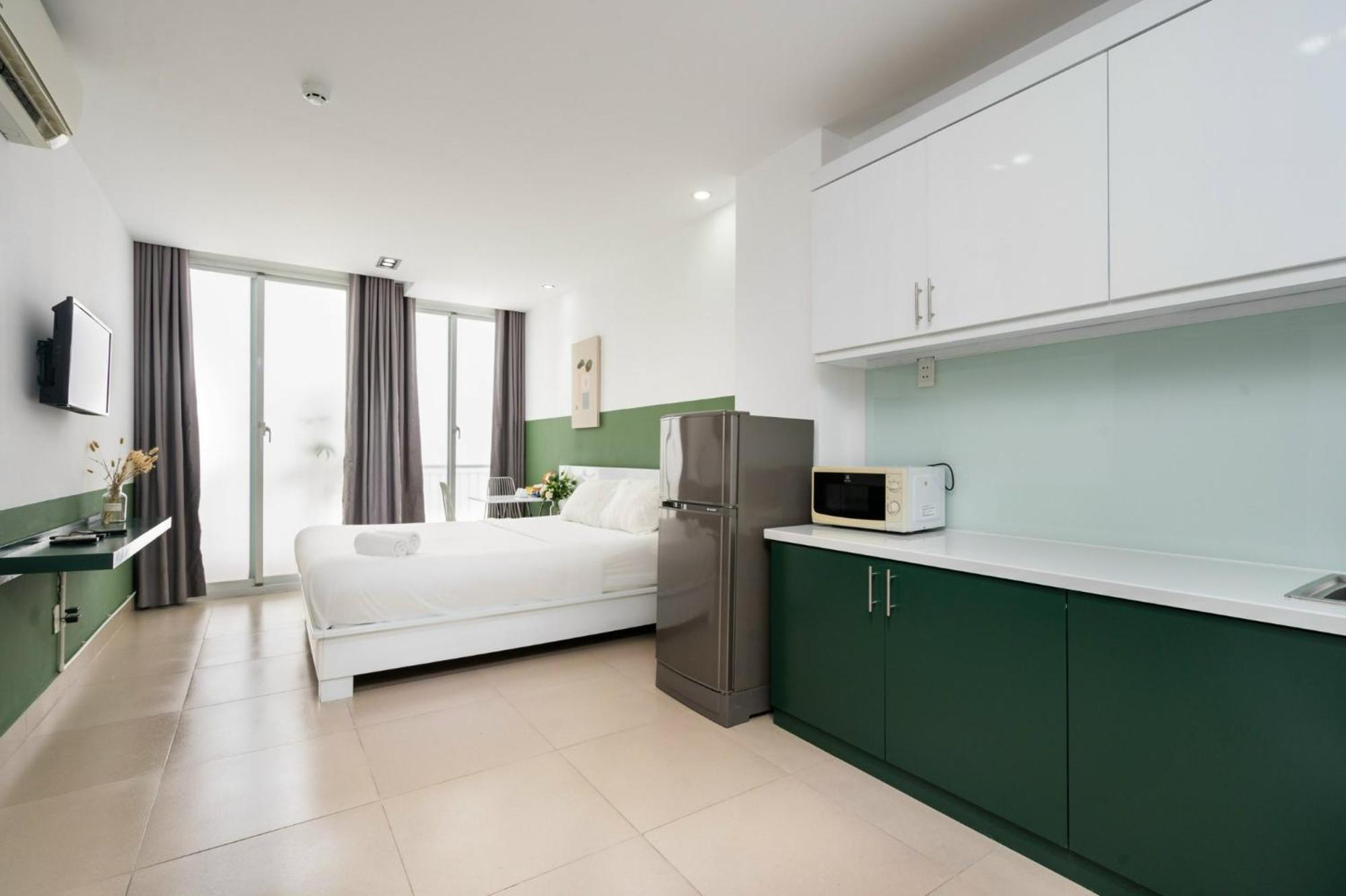 Green Garden Studio-district 3-luxurious Apartment-high Class * Hô Chi Minh-Ville